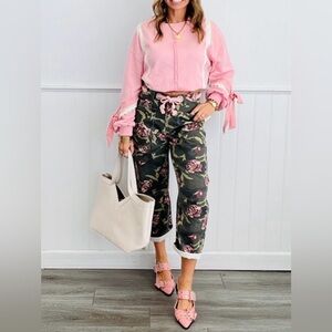 Veveret Floral Camouflage Pants